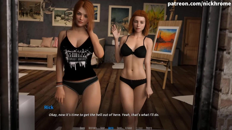 Visual Novels: Werden sie ein rockstar - teil 19 - schlampe neckt mich beim videoanruf