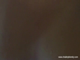 Chubby Blondy: MILF blonde montel suka seks dubur!