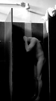 Outdoor Slide Cum at Club Shower