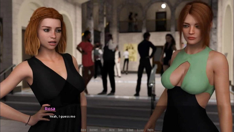 Dirty GamesXxX: Torne-se uma estrela do rock: galeria de arte erótica ep 53