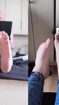 Barfoot on My Bed