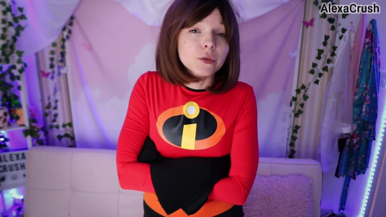AlexaCrush: Mme Incredible suce le syndrome, POV, facial et pipe