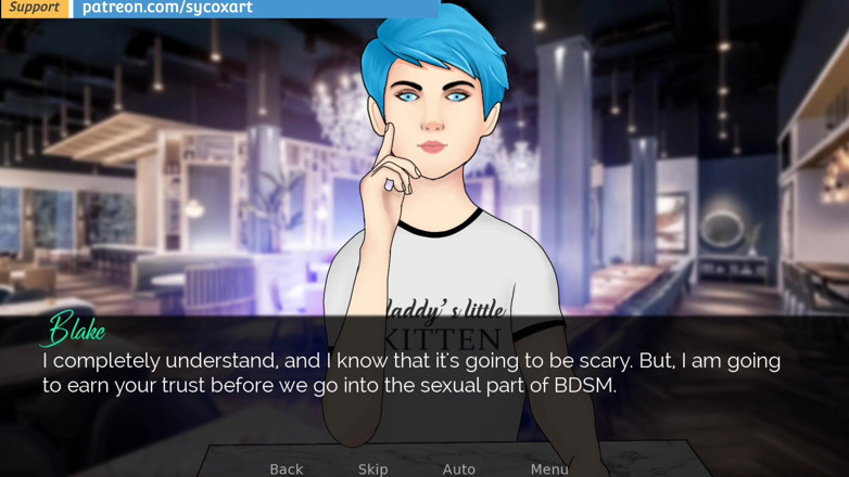 Snip Gameplay: The lust of sissy boy #2 going out with Blake