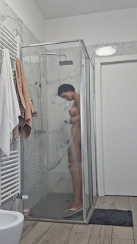 Při koupeli jsem si to hodně užila