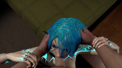 Wraith ward: Robot dívka pozdní noční zadek volání