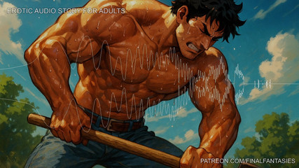 Erotic Man: Zpocený Handyman Erotic Audio: Gay Male POV kouření Fantasy