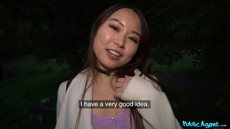 Public Agent: Public Agent - Cute Asian Yiming Curiosity Wants White Cock Real...