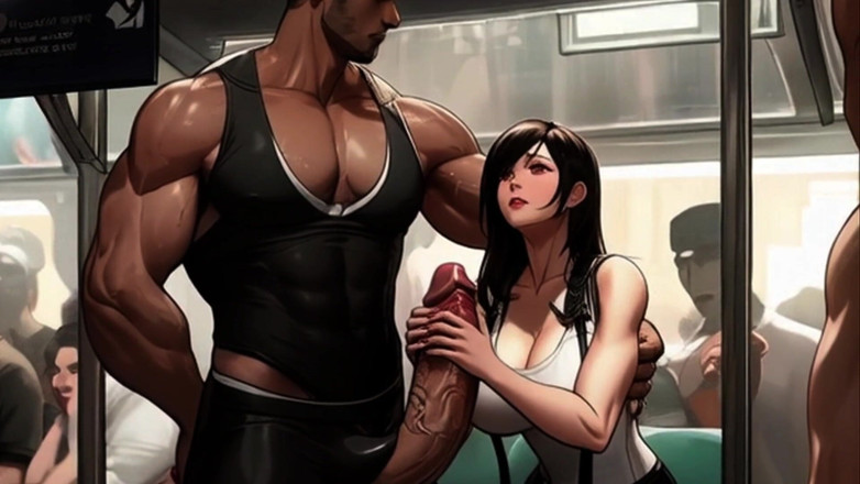 Spicy Toons: Tifa ขึ้นรถไฟ 1