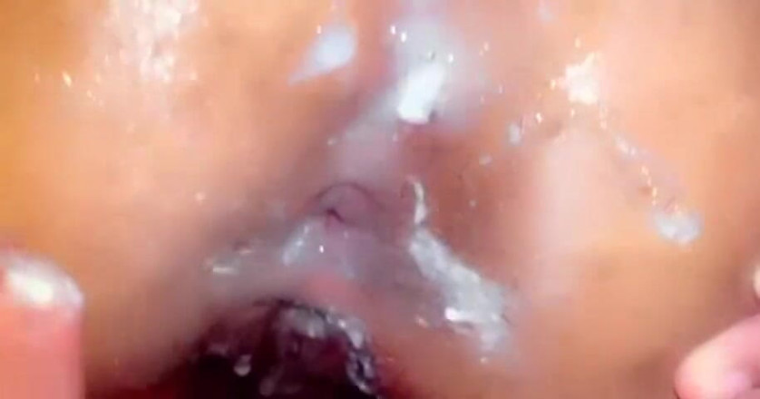 Fijii pornbox: Omg so Much Cream All Over His Big Black Cock...