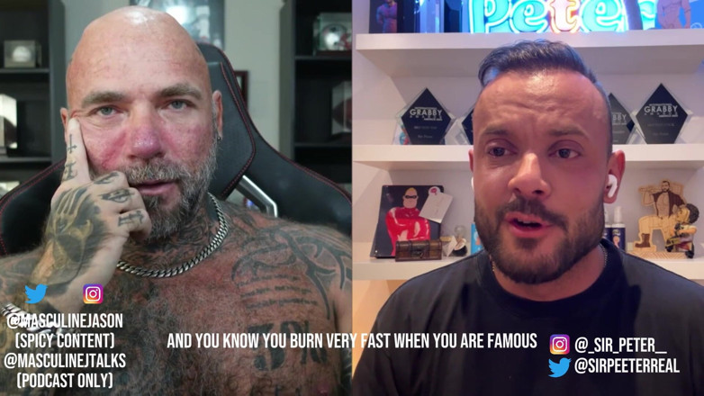 Raw and Uncensored with Masculine Jason: Porn star confessions - sir peter (bölüm 172)