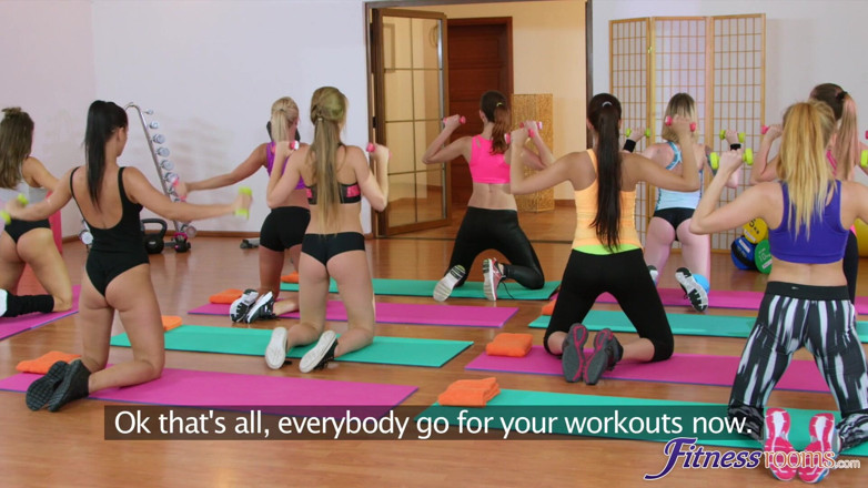 Fitness Rooms: Fitness rooms - alexis crystal suda dopo le lezioni