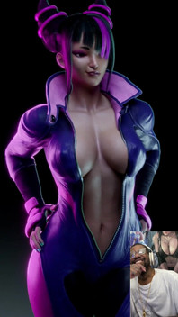 Big Thicc Fat Ass Breast Juri Is Ready to Destroy Some Horny Gooner Cocks