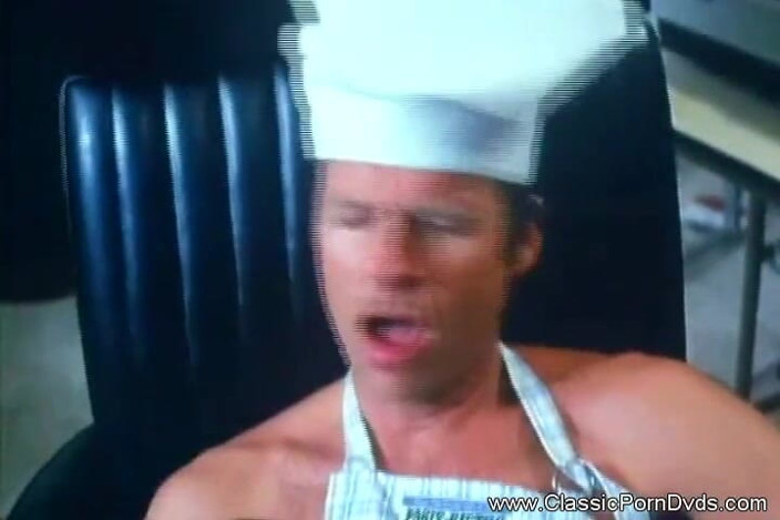 Classic Porn DVDs: Hot waitresses fucking the chef