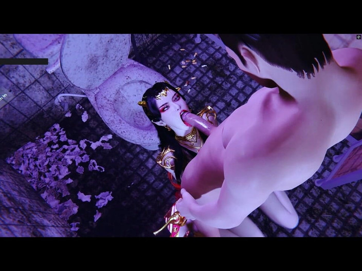 X Hentai: Virtual Goddess vixen: l'incantesimo formosa - animazione 3D Hentai