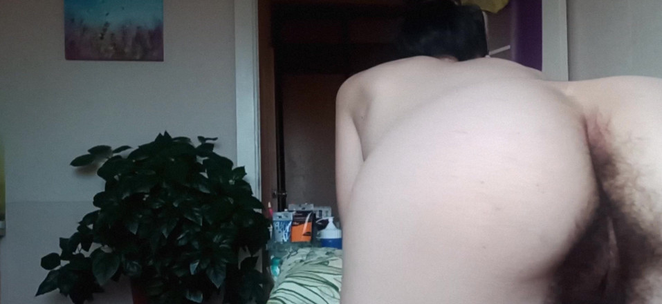 BW_Dolphin: Hairy Pussy Gaping, Asshole Winking. Live Show Recording