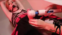 Hentai bollente Shiri Allwood legata e giocata