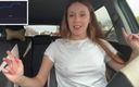 Nadia Foxx: मेरे रसीला के साथ ड्राइव में ब्रालेस पिट स्टॉप!