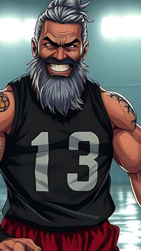 Strong Hunky Men Made with Ai