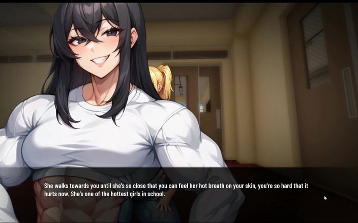 Cum in Futa: Futanari muscle growth world femboy hentai spel ep.2 masochistische kleine...