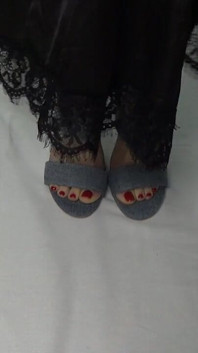 I Trample the Fruit with My Feet. Lick My Legs