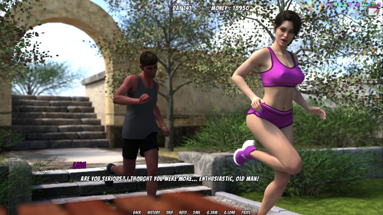 Porny Games: Lisa कुल जांच! Dragofinder Studio द्वारा - ससुर एक perv 35 है