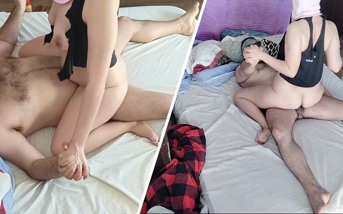 Mirsur: 핫한 아마추어 커플과 침실에서 미친 섹스.