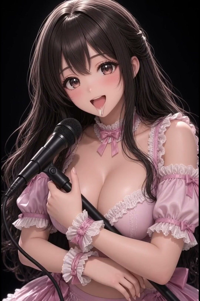 Wertstofsamler: 3D Anime Idol on Stage in Oktoberfest Dress Masturbates at...