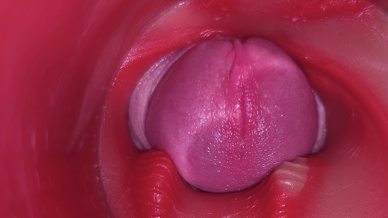 Creme sperm: Super klaarkomen in de vagina. Uitstekende interne camera