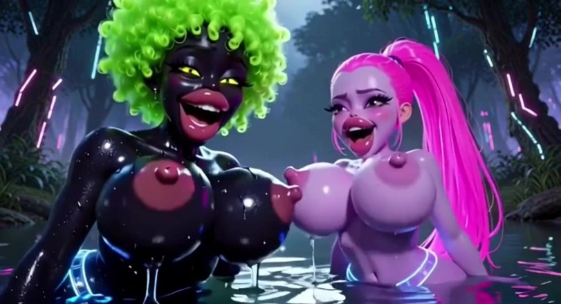 Hot girl dancing: Capitán Nova episodio 3, animación ai