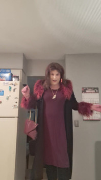 Getting Ready to Go See Stepdaddy!