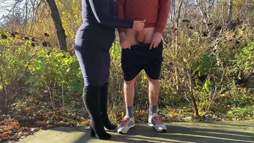Mother in Law Tries Hard to Make Me Cum in a Park (Our Fetish Life) Mother in Law Tries Hard to Make Me Cum in a Park (Our Fetish Life)
