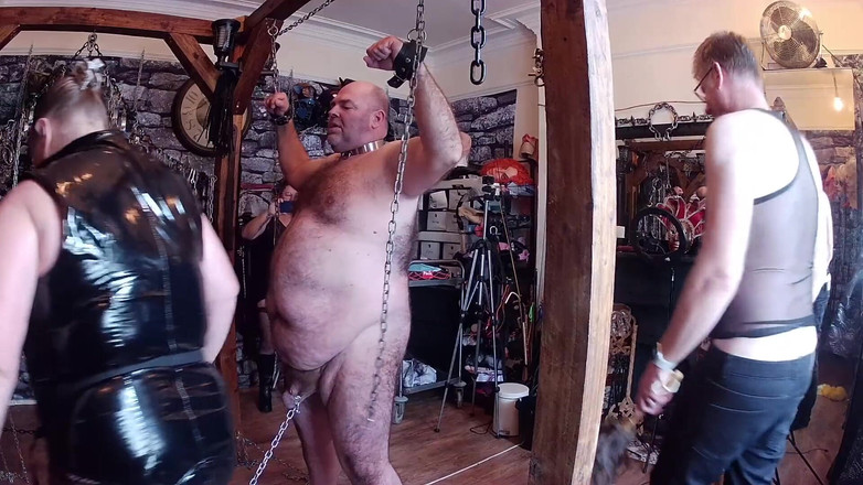 Aaexperiencesltd: Частина 3- Ланіста Ведмідь і Доміна Сатана вчать господиню Ізара та господаря Ізара