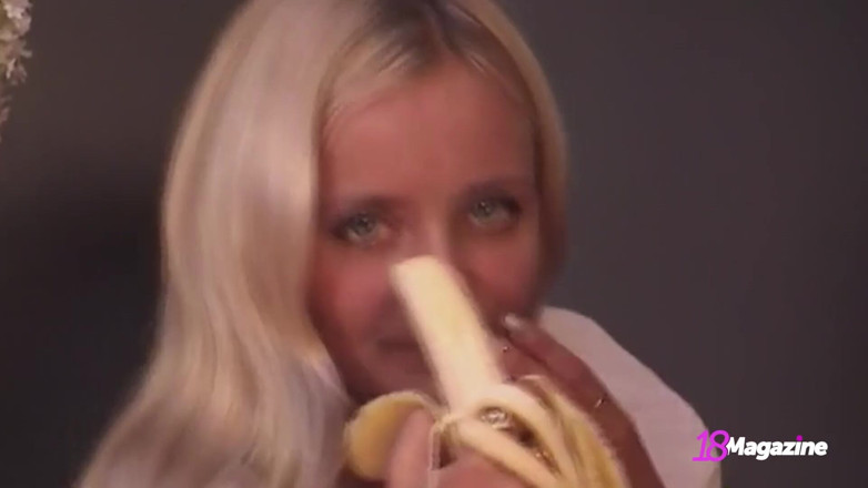 18Magazine: Blondie Paris Tale Gets Flogged While Rubing Her Teen Clit!