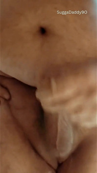 Daddy's Balls Bounce While Jerks off
