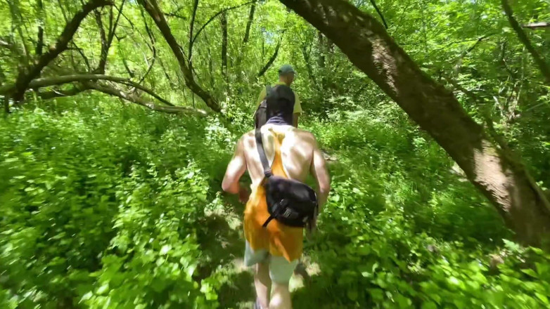 Nick Lewis: Fucking in the Forest, Three Gay Men Fucking Without a...