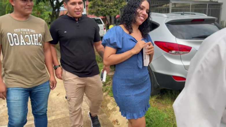 MeGanSxx: 3 Hot Latinas Have Sex with Strangers.
