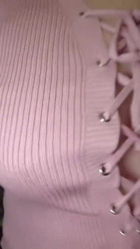Secret Squeeze Bliss with a Shy J Cup Tease Hiding Her Massive Curves for a Sneaky Finish Phase.3