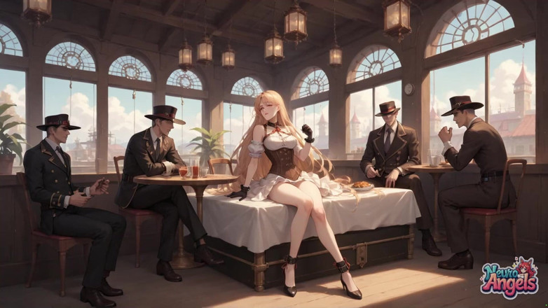 NeuroAngels: Kremowe uwodzenie Steampunk: Wybuch bitej śmietany pokojówki