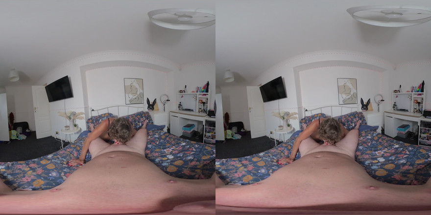 Billy VR: Vr180 avsugning från Molli MILf