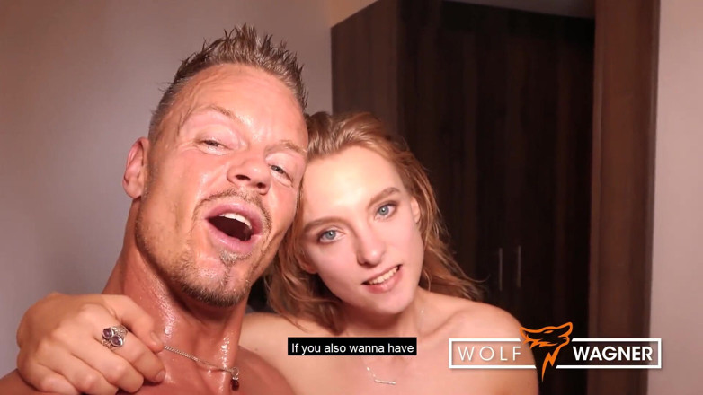 Wolf Wagner.love: Lily Ray страстно балует его твердый член! Волк Вагнер