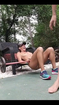 Naked Workout with Lora Cross and Ciren Verde