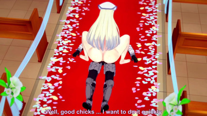 Wraith ward: Genç kızın hediyesi: Goblin Slayer Hentai Parody
