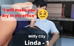 Não pude me ajudar. É meu enteado, mas ... Eu realmente quero o pau dele. - (Milfy City - Linda - 1)
