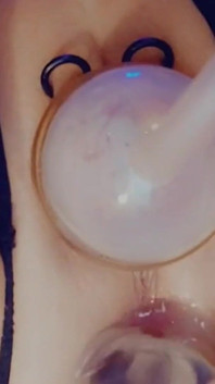 Sklavins Plays with Her Holes for Her Master