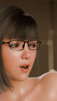 Eerstejaars seizoen 3 - 18-jarige Aziatische tiener met een sexy lichaam krijgt haar kleine poesje gecreampied op de universiteit - 3D-geanimeerd spel