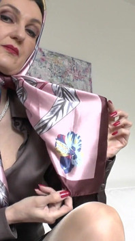 Today Is Your Headscarf Test! Satin Headscarves, Lady Victoria Valente