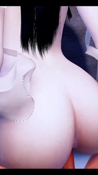 Derin gırtlak tek bir görüntü için çok tombul - 3 boyutlu animasyon hentai