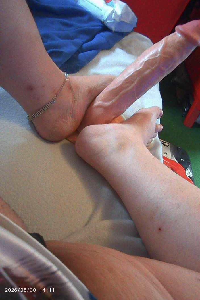 tammara big: Fuß Fetisch Footjob