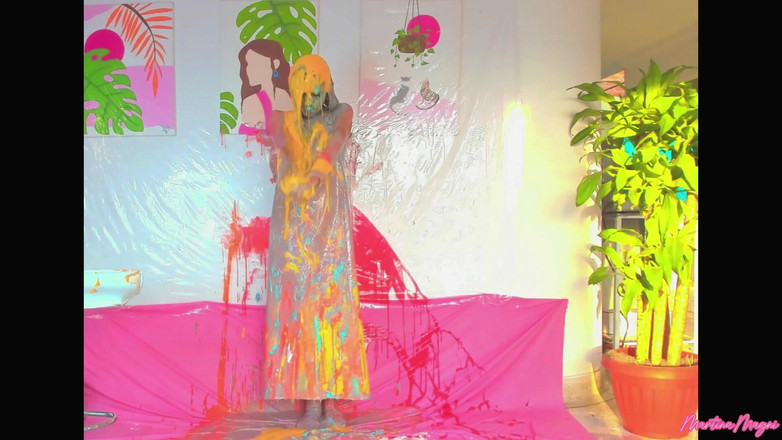 MartinaMagni: Wam!! Önlük ile slime felaketi