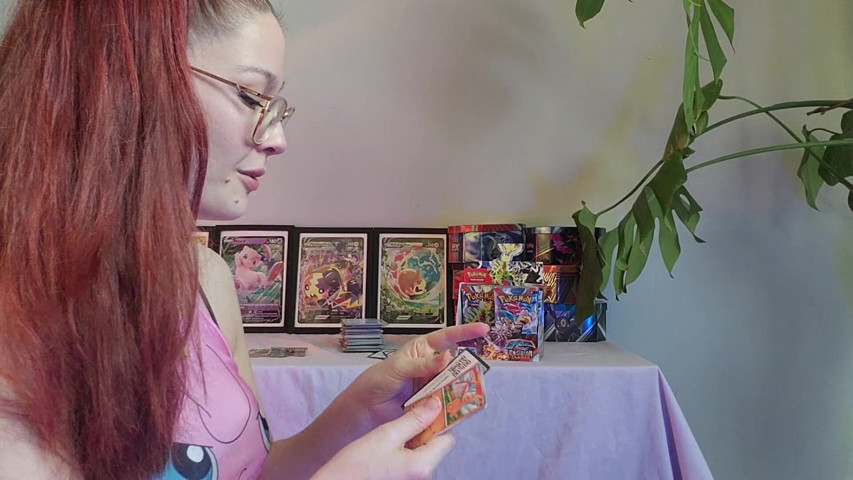 New Obsidian Flames Full Booster Box Card Pulls (Petite sub kitten)